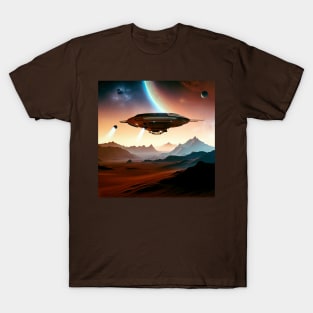 Alien Landscape . T-Shirt